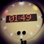 NeoPixel RGB Led Uhr mit Matrix-LED Display