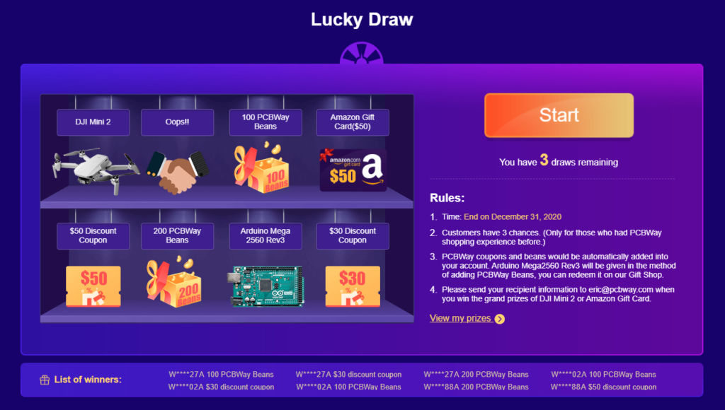 Christmas Shopping Festival - Lucky Draw