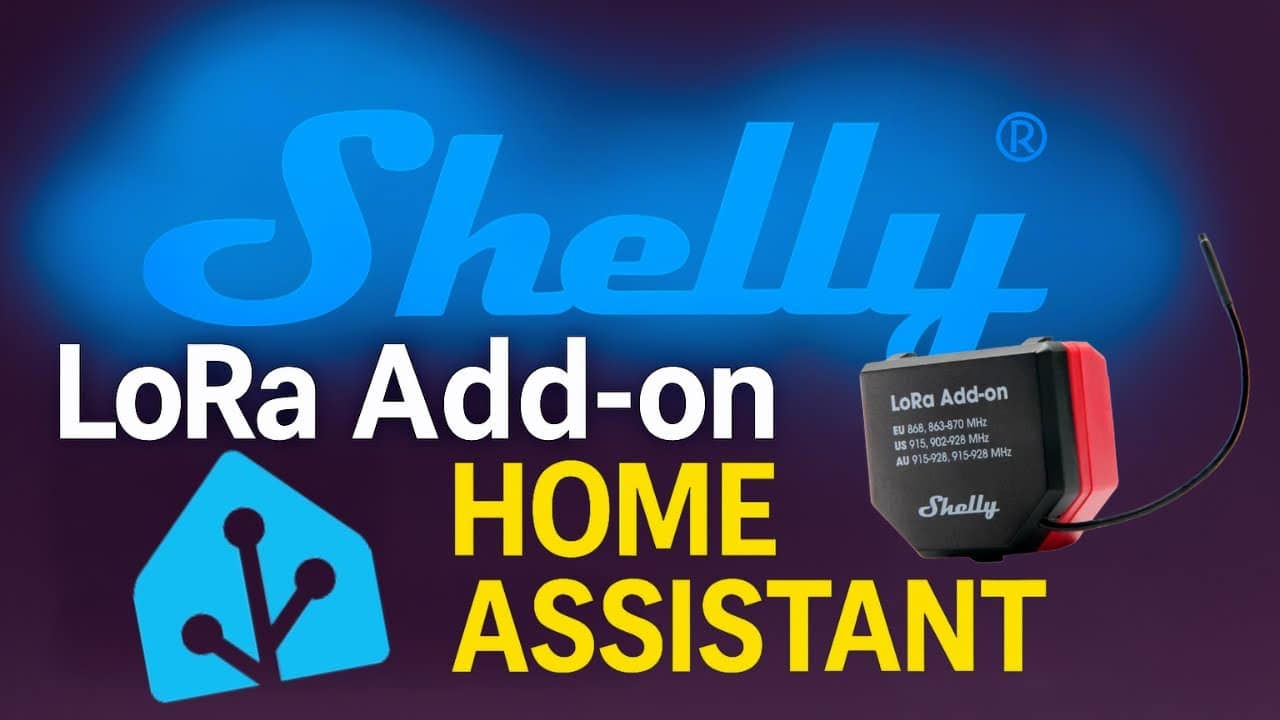 Shelly LoRa Add-on + Home Assistant